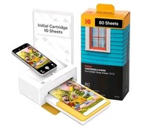 KODAK Dock Plus 4PASS Stampante Fotografica Istantanea (10 x 15cm) + (A4Z)