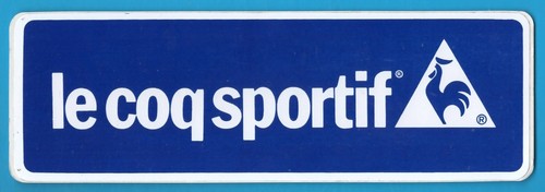 Coq sportif adesivo sticker - le,