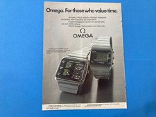 PUBBLICITà ADVERTISING OMEGA