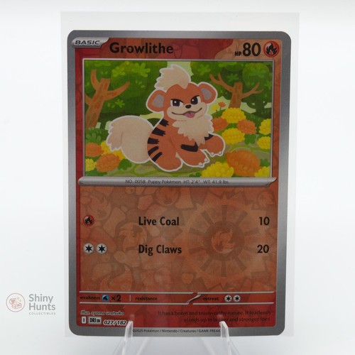 Pokemon growlithe 027 - growlithe,