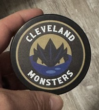 Cleveland Monsters Hockey Puck