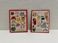 RARO libro di bambole di carta