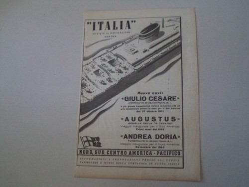 Advertising pubblicità 1952 - advertising,