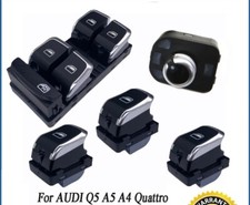 6 Pulsanti cromati AUDI A4 S4