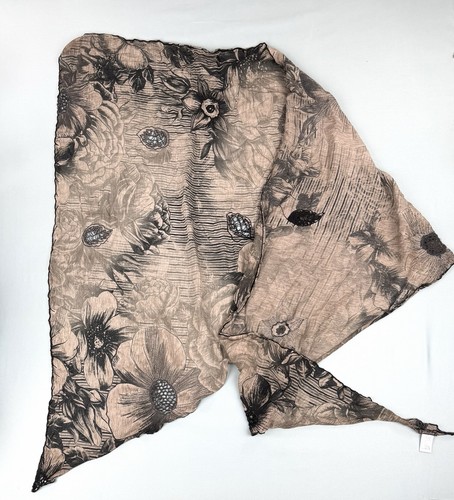 Stola sciarpa floreale