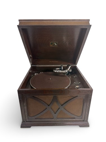 Vintage hmv model 130 table - vintage,