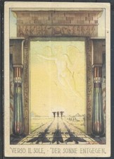 1942 FASCISMO PROPAGANDA ,FRANCHIGIA ,VERSO IL SOLE -"DER SONNE ENTGEGEN"