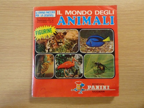 Album figurine panini mondo - album,