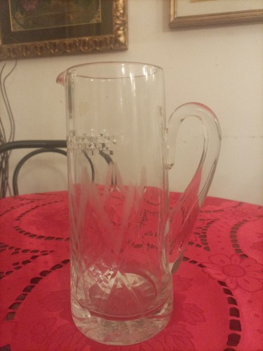 Caraffa vintage cristallo - caraffa, in