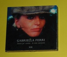 GABRIELLA FERRI. TANTO PE' CANTA' LE MIE CANZONI. BOX TRIPLO 3 CD DEL 2011