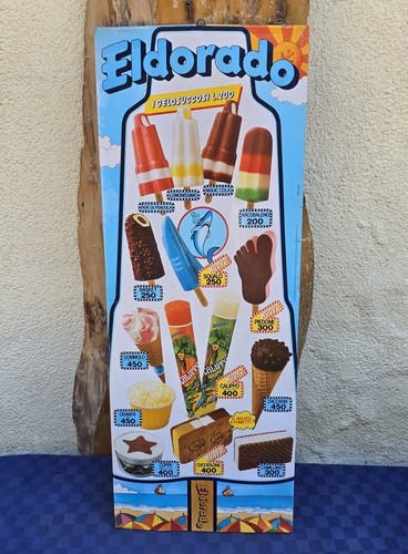 Insegna tabella gelati - tabella,