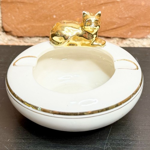 Posacenere gatto ceramica