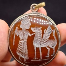 Antico ciondolo corniola