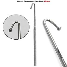 Uncino Castrazione Veterinaria per Cagne e Gatti Uncini Chirurgici Divaricatore