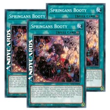 3x SPRINGANS BOOTY (Bottino Springans) • Comune • LIOV EN054 • YUGIOH ANDYCARDS
