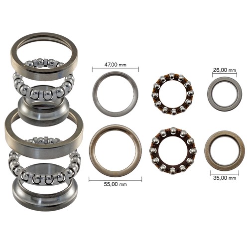 Kit calotte cuscinetti - kit,