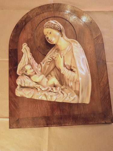 Antica scultura gesso - in,