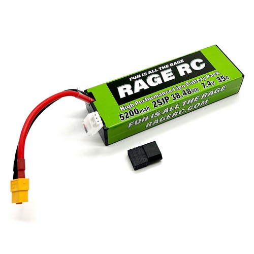 Rage 5200mah 7 4v 35c - rage, r/c