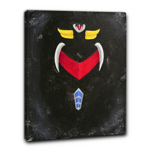 Nerdart quadro goldrake - nerdart,