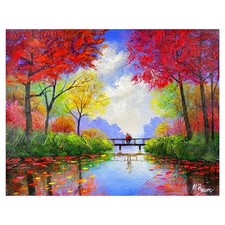 Mark Braver, dipinto acrilico