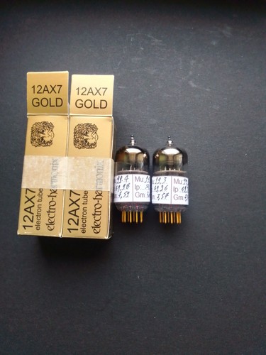 Valvole electro harmonix gold - electro,