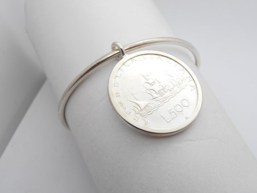 Bracciale rigido argento - bracciale,