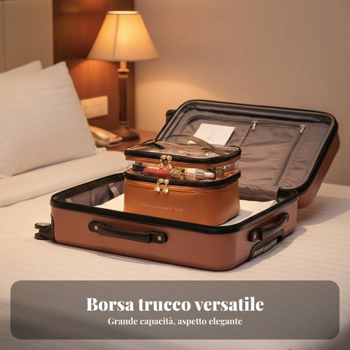 Borsa cosmetici strati - cosmetici,