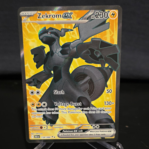 Pokemon tcg zekrom - ex, 158/086