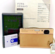 Sony Cyber Shot DSC-TX1 12,1 MP 4,0x fotocamera digitale compatta oro F/S dal Giappone