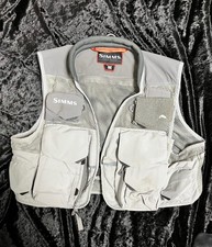 Simms mesh vest light gray - simms, ①