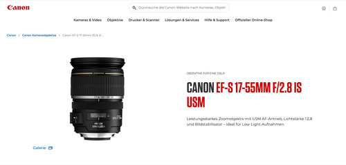 Canon 55mm 2 8 is - 17-55mm, f/2.8