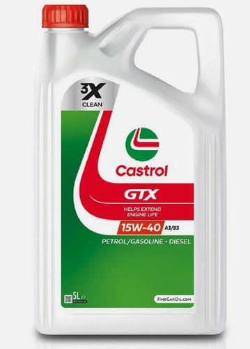Castrol litri gtx 15w - litri, 15w-40