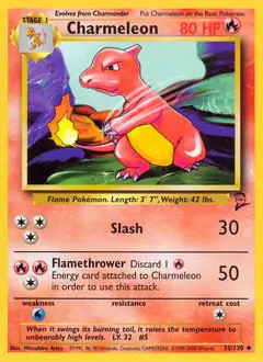 Charmeleon 130 pokemon - 35/130,