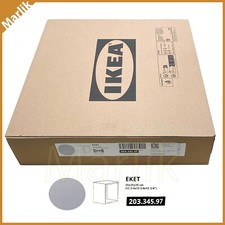 IKEA EKET Armadio Grigio Chiaro 13 3/4" x 13 3/4" x 13 3/4", 203.345.97, Nuovo