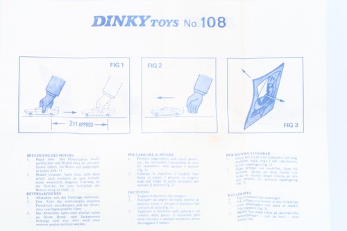 Dinky toys 108 joe90 - toys, *