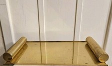 Vassoio, Ottone, 1930, H 5,5
