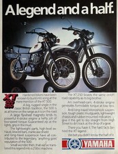 YAMAHA XT500 / XT250 ORIGINALE