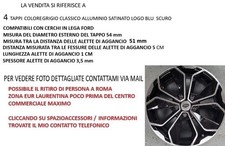 4 TAPPI 54 mm GRIGIO