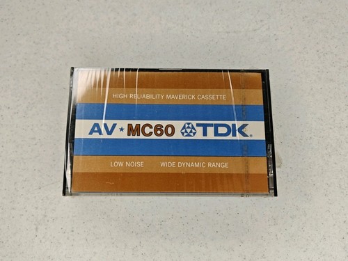 New sealed vintage tdk av - -,