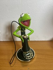 Kermit Muppet Telefono Vintage Collezione Raro 1996