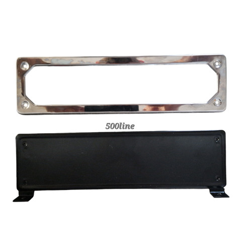 Kit porta targa anteriore fiat - kit,