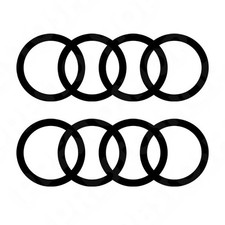 2PZ ADESIVI AUDI Auto per