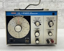Generatore di segnale RF a stato solido Eico 330 FET non testato accensione