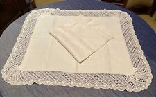 Coppia di Federe Antiche in