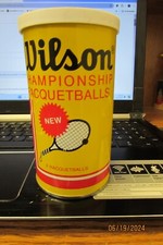 wilson championship racchetta 2 in lattine di metallo sigillate vintage