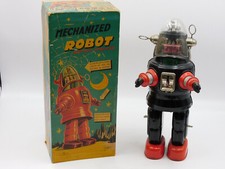 Nomura Mechanized Robot TN Robby  tin vintage space toy latta in original Box