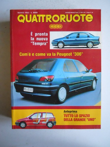 Quattroruote 449 1993 - quattroruote,