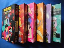 6 BOX COFANETTI (5 DVD CAD.) LUPIN THE 3RD II SERIE - ORIGINALI PARI AL NUOVO