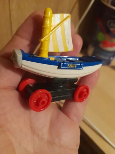 Vagone porta barca - barca, thomas