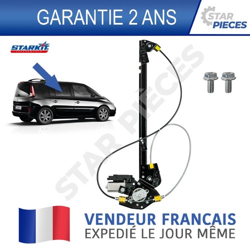 Leve vitre arriere droit avec - vitre,